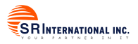 S R International logo